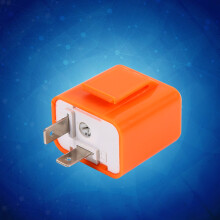 Universeller 2-Pin Einstellbarer LED-Blitzrelais Motorrad Blinklichtanzeige