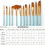12-teiliges Pinselset mit feinen Details, 1