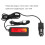 Mini Electronic Car Thermometer LCD Display 12V Black, -50C~70C 11
