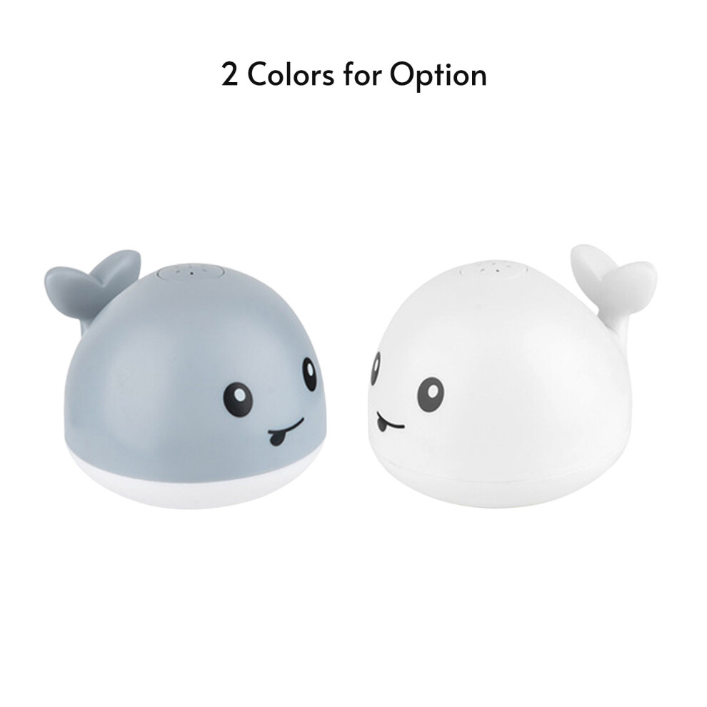 Baby Whale Bath Toy with LED Lights & Automatic Water Spray, 150g
