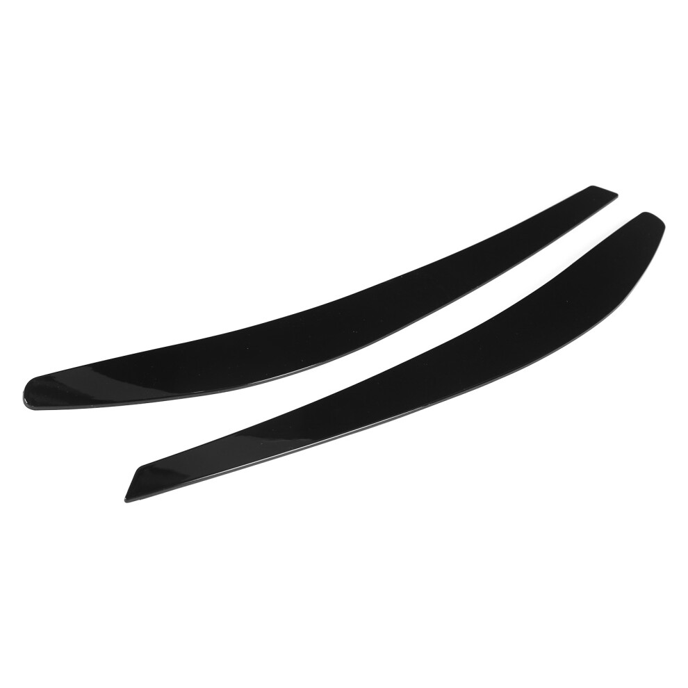 Glossy Headlight Eyebrow Cover For Holden Vf Commodore 2013-2018 Black 8711358640290