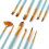 12-teiliges Pinselset mit feinen Details, 5