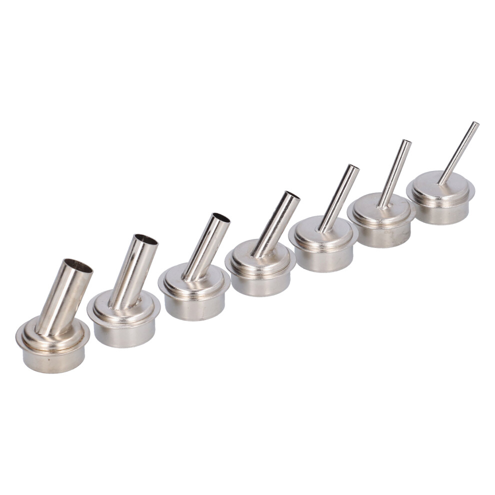 7Pcs Nozzle Kit Compatible With 861 Hot Air Gun Soldering Desoldering Station 8731358645484