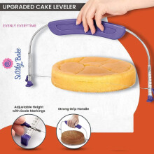 (Default) Swirly Bake 250 Pcs - Aluminium Cake Turntable 12" with 48 Numbered Icing Nozzles and Piping Bags Professional Cake Decorating Kit Supplies