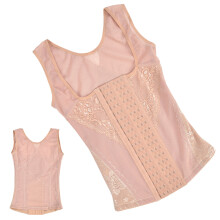 Top senza maniche corsetto modellante per la vita Colore pelle Taglia M