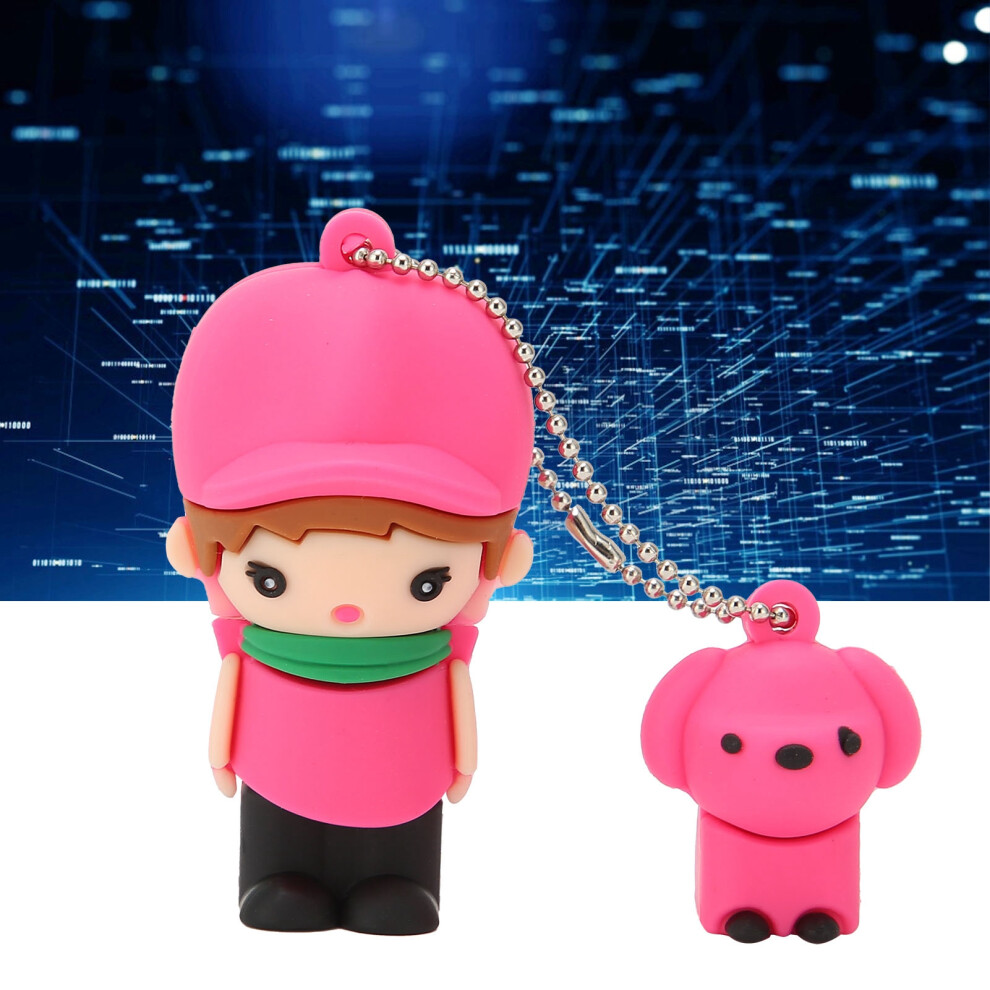 16Gb Usb2.0 Cute Girl Style Flash Drive Portable Data Storage 8701358648082