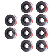 10PCS Reflective Bird Deterrent Tape 2.5cmx60m Red Silver