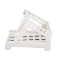 Thermal Label Holder for Rolls & Fanfold, White, 7.87x6.1x5.3in