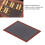 Black 1TB USB-C Portable External SSD Slim Design High-Speed Storage 7