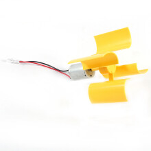 DIY-Kleiner-Motor-Windturbinen-Kit - Vertikale Schaufel Stromgenerator