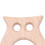 5 pezzi OwlTeether 5,7x5x1 cm 58 g Colore legno 4