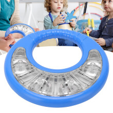 Tamburello a mano ABS 16,5x16,5x2 cm Blu per bambino