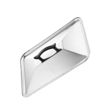 Stainless Steel Pot Cover Lid Universal Fit Oil Splashing Protector For Kitchen Home Restaurant Use