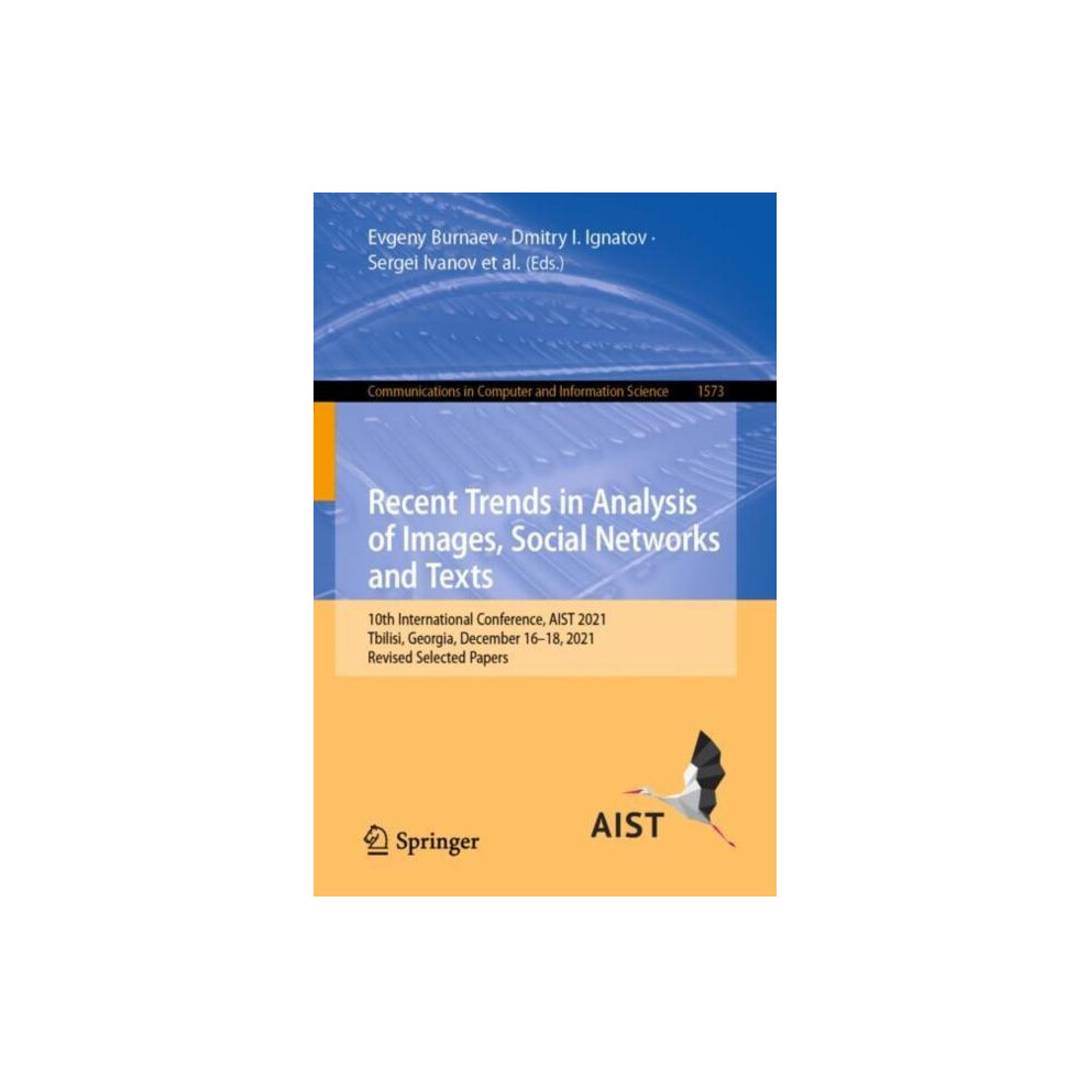 Riachristiecollections Recent Trends In Analysis Of Images Social Networks And Texts Paperbac