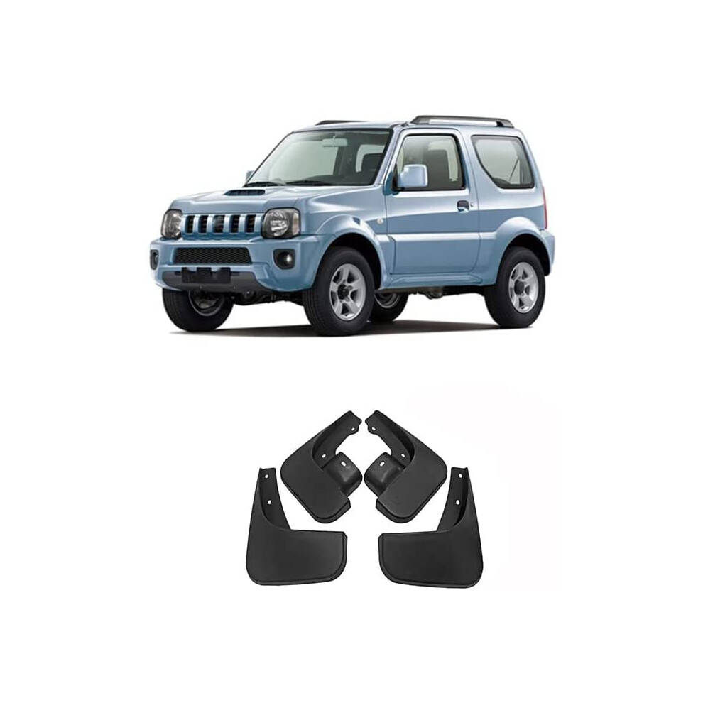 Car Mudguards Mudflaps For Suzuki Jimny Jb23 Jb53 Jb64 Jb74 1998-2018 Front And Rear No Drilling Splash Guards Mudguards 9067246575922