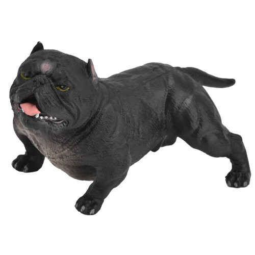 Bulldog Simulation Model Toy, 12.8 x 6.7cm Plastic Decor Collection 1