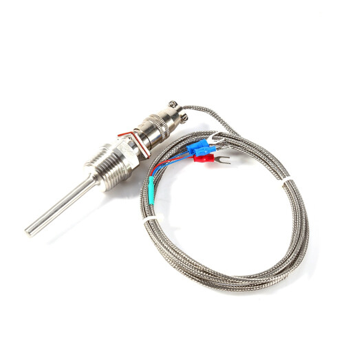 1/2" NPT PT100 RTD Temperatursensor mit 2 Meter Kabel, langlebig und zuverlässig 1
