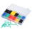 Set da 280 pezzi di tubi termorestringenti 1,5-4mm x45mm multicolore 15