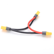 Cavo Y XT60 1F2M 8,5 cm 12 AWG silicone (Come mostrato)
