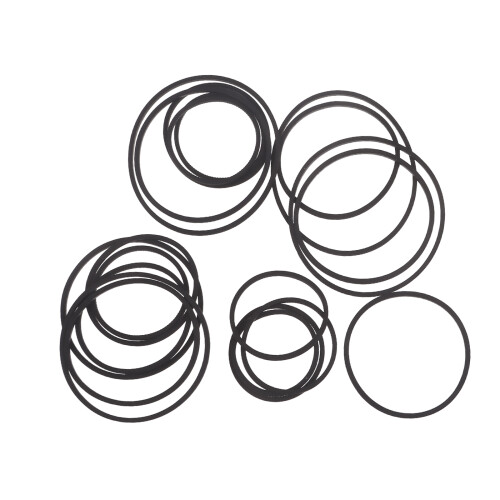 20pcs Square Rubber Belts for Recording Devices and Video Drives