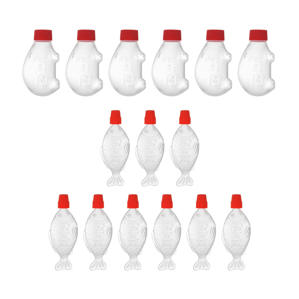 15Pcs Mini Sauce Bottle Vinegar Bento Lunch Dining Table Party 7754000289165