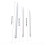 3pcs/set Big Eye Nylon Wire Knitting Needle Yarn Sewing Needle 3
