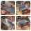 Folding Campfire-Grill Stainless Steel Grate Barbeque Grill 6