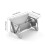 Folding Campfire-Grill Stainless Steel Grate Barbeque Grill 3