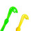 4Pcs Hook Circle Tyer Plastic Fishing Line Knots Tying Tool 5
