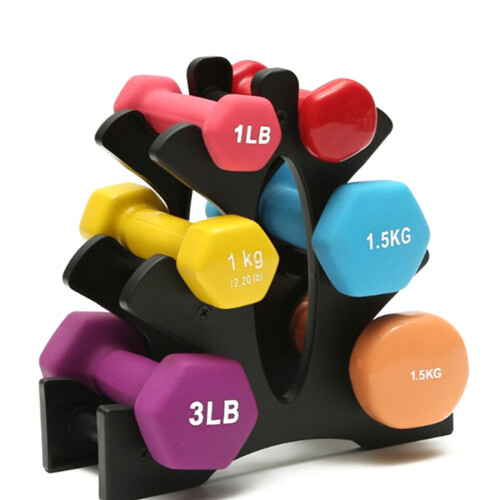 Dumbbell Rack Weight Organizer Compact Weight Holder for Homes 1