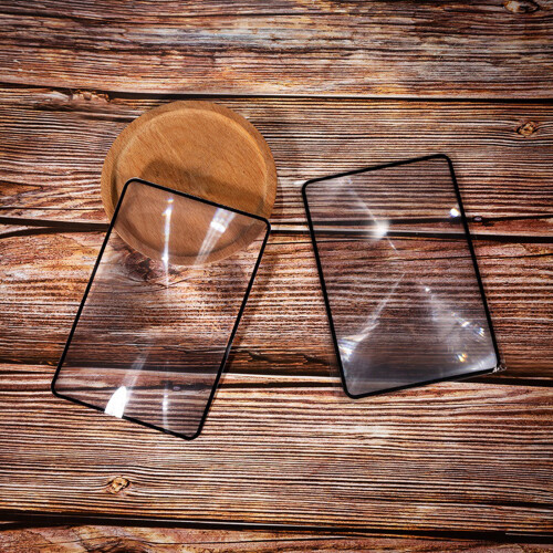A5 Paper Size Magnifying Glass PVC Plastic Flat Full Page 1