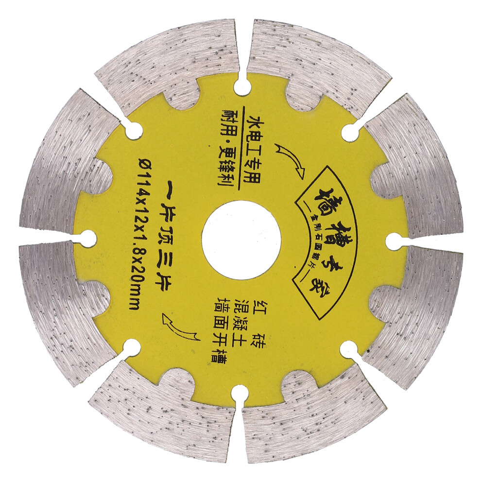 Diamond Cutting Blade 114Mm For Concrete, Granite & Marble 4291358661654