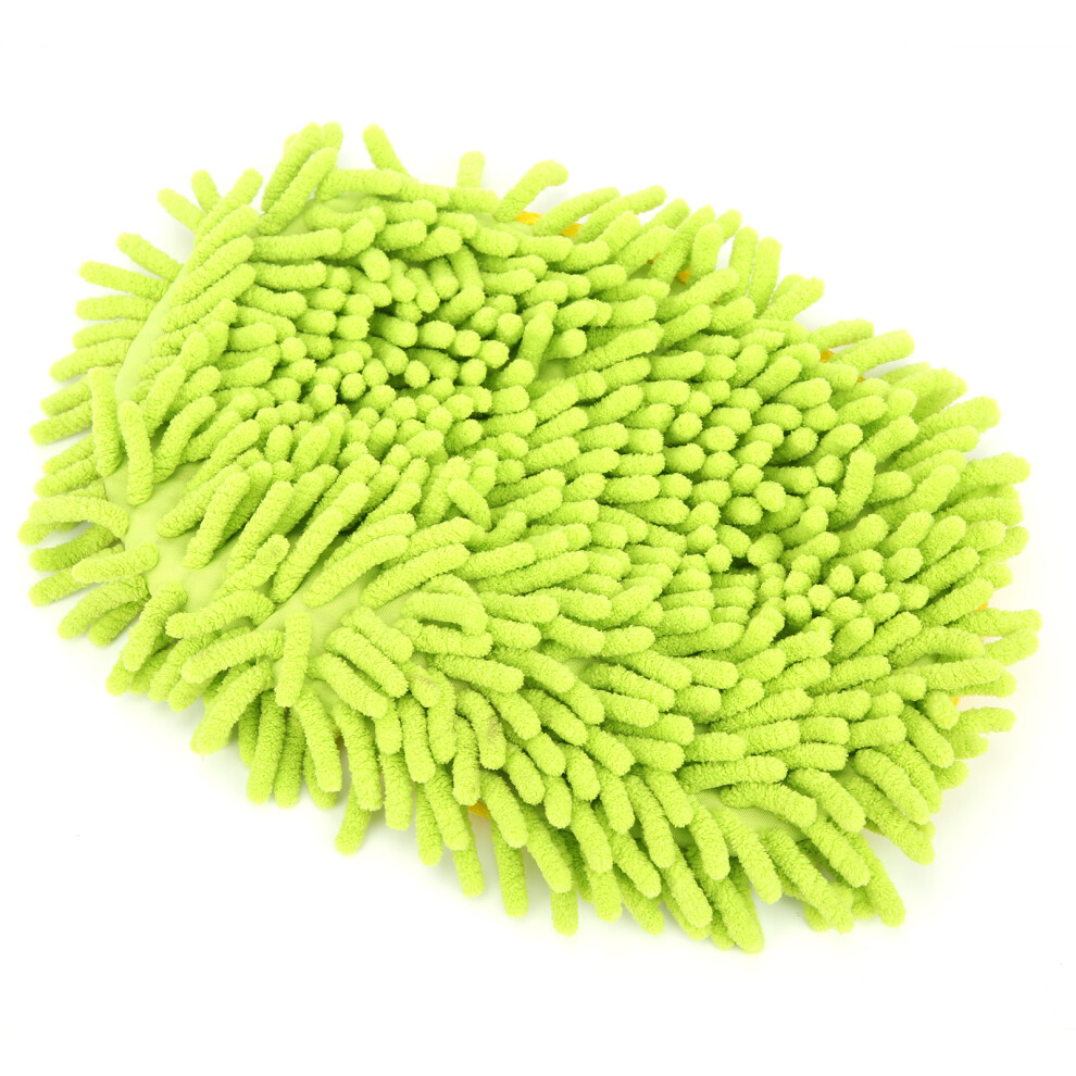 Chenille Car & Home Cleaning Brush, Super Absorbent, Multi-Purpose Green 4671358662255