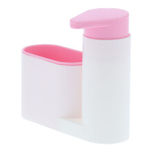 Organizzatore da doccia in PP rosa 18x16x6cm dosatore di sapone