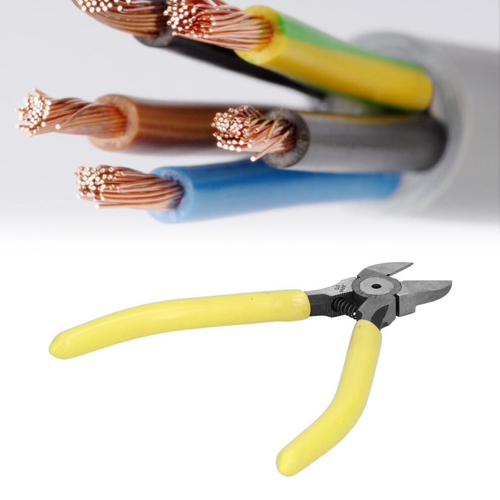 High Carbon Steel Diagonal Wire Cutter For Copper & Plastic, 5In Sk21 3771358663403