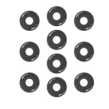 10 pezzi di copertura superiore della testina per 25-2 FS, 12,2 cm