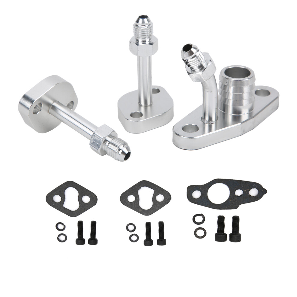 Turbo Oil Feed Drain Flange Kit K026-0043 For Ct9 Ct12 Ct20 Ct26 Alloy 6941358663698