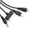 Universal Multi Plug USB Cable Charger USB Adapter Cable Data 4