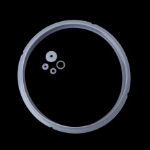 20cm Silicone Rubber Gasket Sealing Ring For Electric Pressure