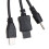 Universal Multi Plug USB Cable Charger USB Adapter Cable Data 5