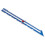 Durable Blue Sewing Ruler with Pointed Edge for Button Margin Measurements 1
