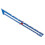 Durable Blue Sewing Ruler with Pointed Edge for Button Margin Measurements 11