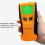 TH210 3-in-1 Wall Scanner Metal Detector LCD Display for Stud & Cable Detection 11