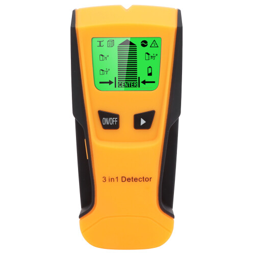 TH210 3-in-1 Wall Scanner Metal Detector LCD Display for Stud & Cable Detection 1