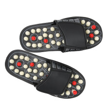 Fußmassage-Slipper Outdoor-Reflexologie-Schuhe Stressabbau Akupressur Geschenk 44‑45