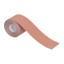 Waterproof Khaki Breast Lift Tape with Push Up and Nipple Cover, TPU Adhesive
