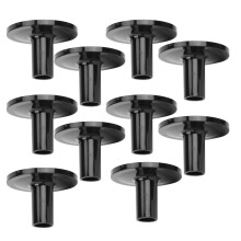 10 Stück Cymbal-Hülsen für Drums & Instrumente Kunststoffstützen für Ständer