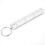 Waterproof Aluminum Pill Holder Keychain with Adjustable Layers Compact Size 15