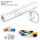 Waterproof Aluminum Pill Holder Keychain with Adjustable Layers Compact Size 9