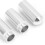 Waterproof Aluminum Pill Holder Keychain with Adjustable Layers Compact Size 4
